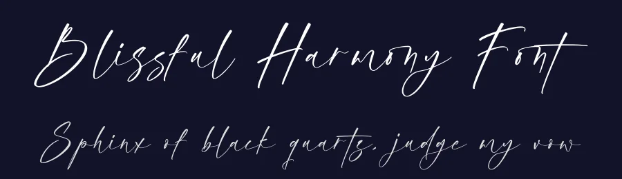Blissful Harmony Font by Operatype.Co — Decorative Font — thumbnail 2
