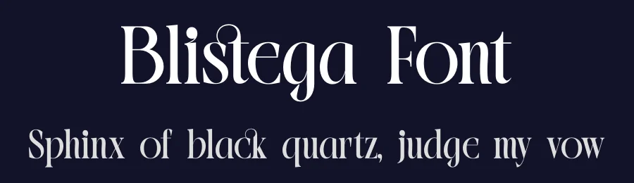 Blistega Font by timelesstype.co — Serif Font — thumbnail 2