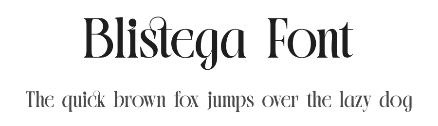 Blistega Font by timelesstype.co — Serif Font