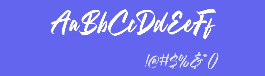 Blitz City Typeface by Aksapix_Type — Script Handwritten Font — thumbnail 3