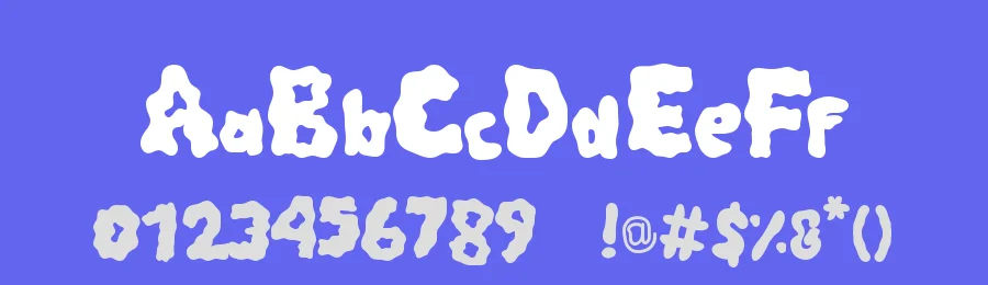 Blob Freak Font by Dm Letter Studio — Display Font — thumbnail 3