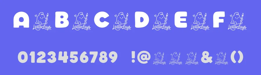 Blobbie Free Font by Letterlays — Display Font — thumbnail 3