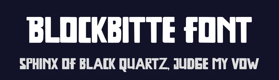 Blockbitte Font by Creatifontstudios — Decorative Font — thumbnail 2