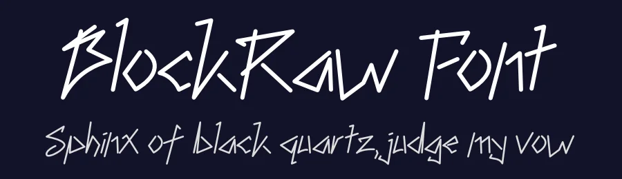 BlockRaw Font by ArtiXLabs — Display Font — thumbnail 2