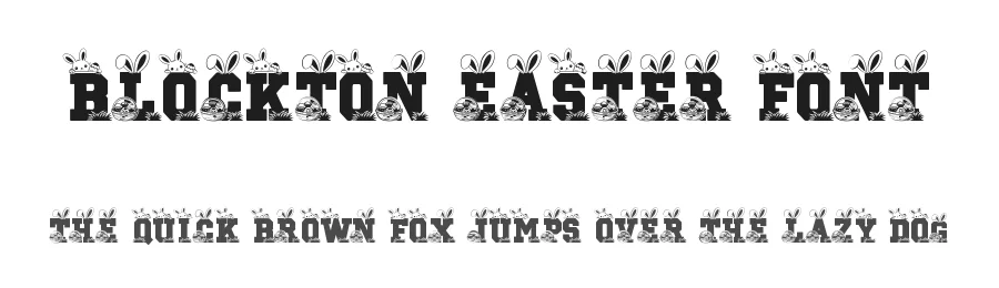 Blockton Easter Font by Dm Studio — Display Font