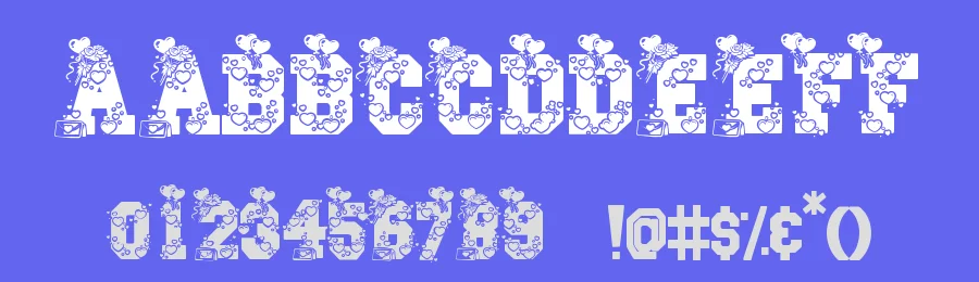Blockton Valentine Font by Dmletter studio — Display Font — thumbnail 3