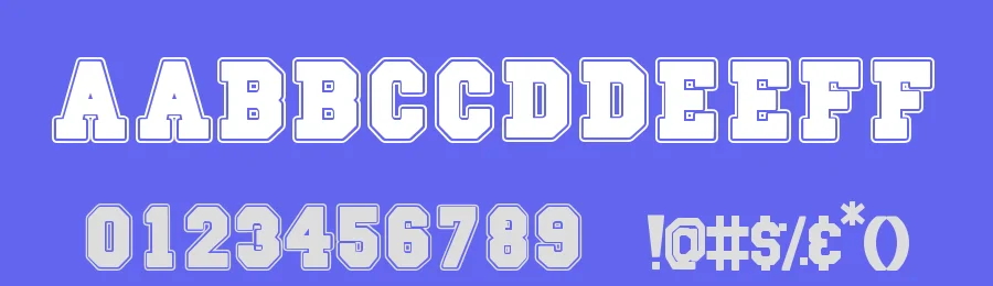 Blockton Varsity Font by Dm Letter Studio — Display Font — thumbnail 3