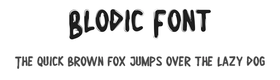 Blodic Font by noahtype — Blackletter Font