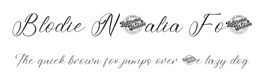 Blodie Natalia Font by letterenastudios — Script Handwritten Font