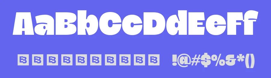 Blogh Display Font by ekobimantara — Sans Serif Font — thumbnail 3