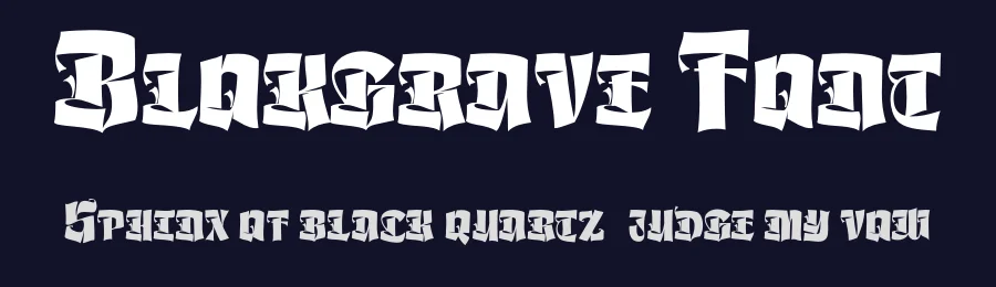 Blokgrave Font by RNDI Type Foundry — Blackletter Font — thumbnail 2
