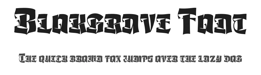 Blokgrave Font by RNDI Type Foundry β Blackletter Font