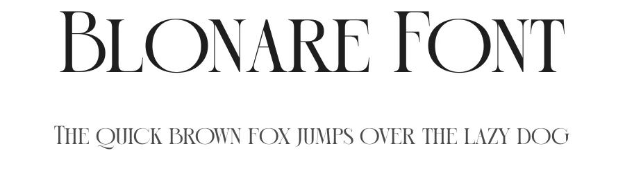 Blonare Font by timelesstype.co — Serif Font