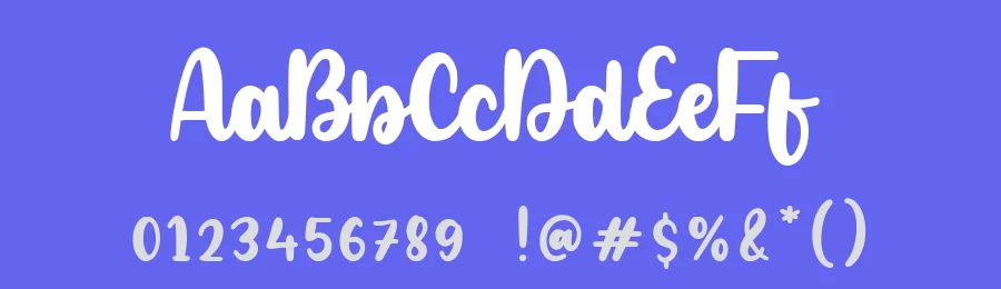 Blonde Unicorn Handwritten Font by balpirick — Script Handwritten Font — thumbnail 3