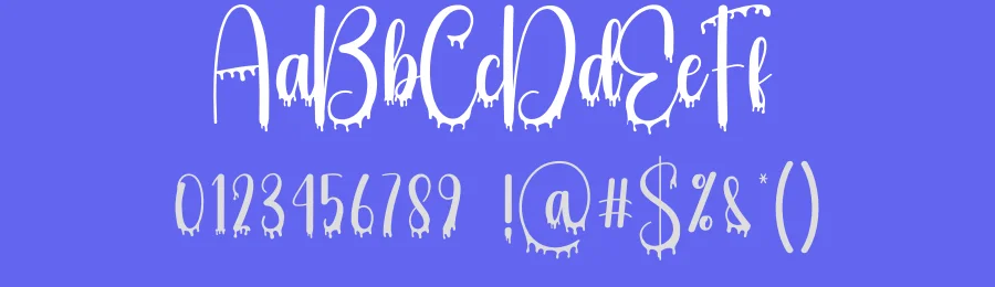 Blood Dripping Script Font by creativeletter — Script Handwritten Font — thumbnail 3