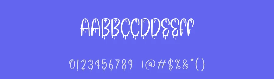 Blood Feast Display Font by andikastudio — Display Font — thumbnail 3