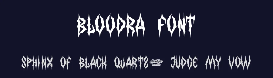 Bloodra Font by noahtype — Decorative Font — thumbnail 2