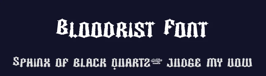 Bloodrist Font by noahtype — Decorative Font — thumbnail 2