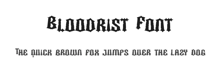 Bloodrist Font by noahtype — Decorative Font
