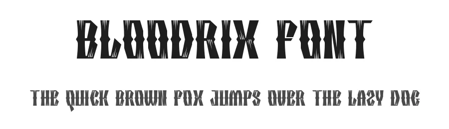 Bloodrix Font by noahtype — Decorative Font