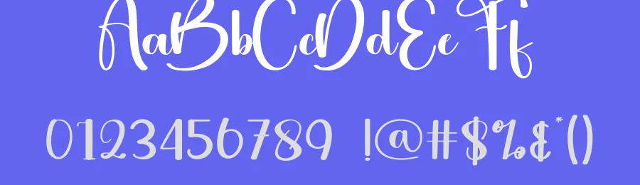 Blooming Handwritten Font by andikastudio — Script Handwritten Font — thumbnail 3