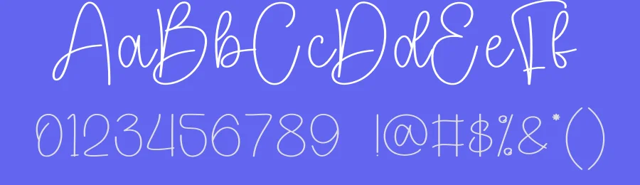 Blooming Handwritten Script Font by andikastudio — Script Handwritten Font — thumbnail 3