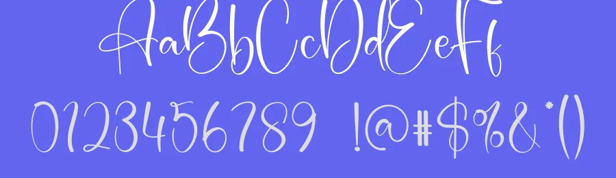 Blooming Script Typeface by creativeletter — Script Handwritten Font — thumbnail 3