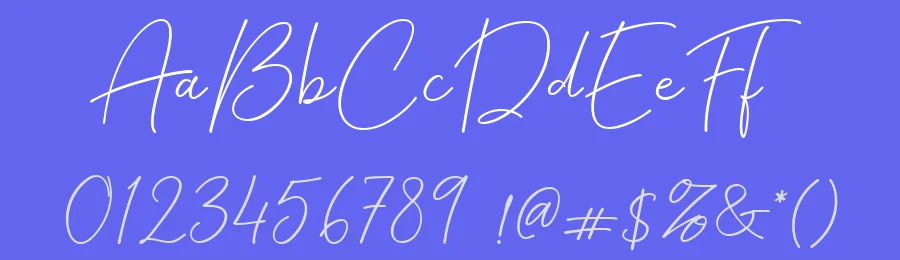 Blossoming Constellation | Handwritten Font by letterhanna — Script Handwritten Font — thumbnail 3