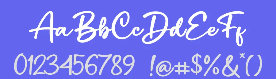 Blottocke A Handwritten Font by Basnistudio — Script Handwritten Font — thumbnail 3