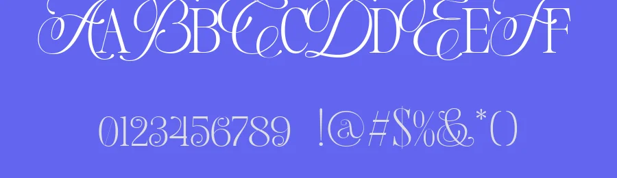 Blouse Lavender Display Serif Font by Violetnatural — Display Font — thumbnail 3