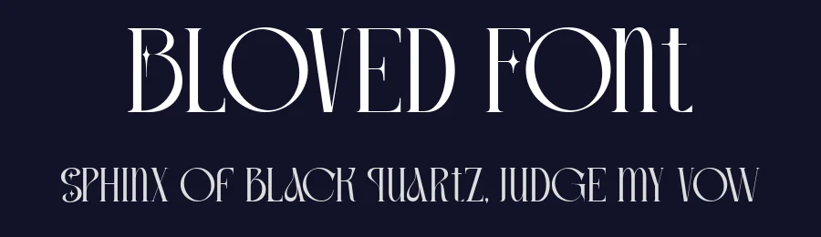 Bloved Font by Honestype — Serif Font — thumbnail 2