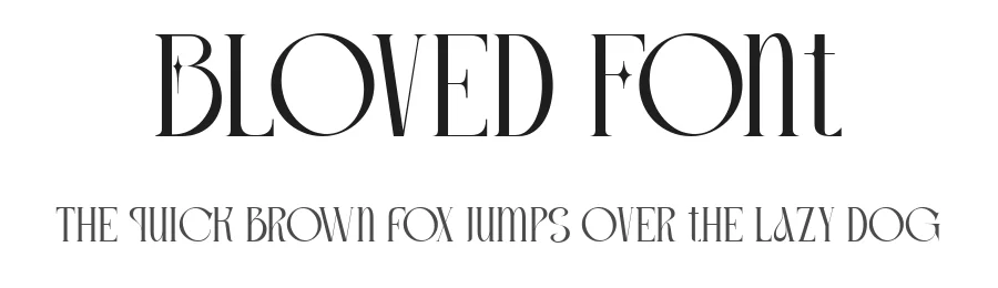 Bloved Font by Honestype — Serif Font