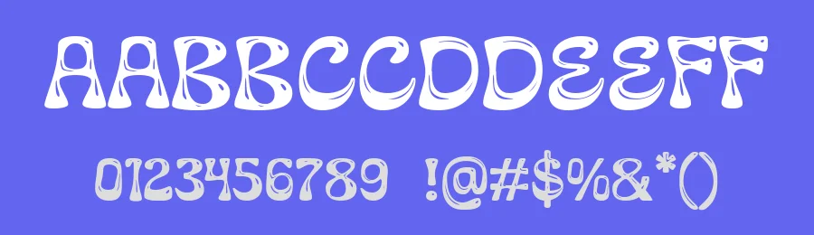 Blubwy Font by Drizy — Display Font — thumbnail 3