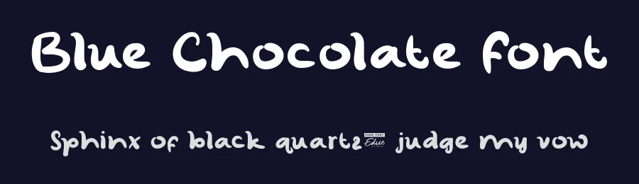 Blue Chocolate Font by edricstudio — Script Handwritten Font — thumbnail 2