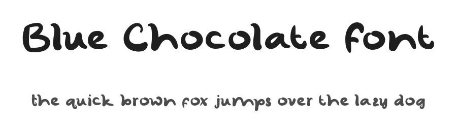 Blue Chocolate Font by edricstudio — Script Handwritten Font