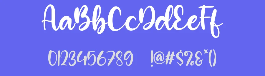 Blue Elfira Font by qwrtype — Script Handwritten Font — thumbnail 3
