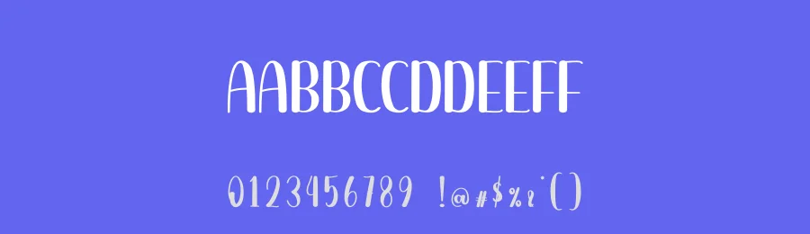 Blue Lake Display Font by andikastudio — Display Font — thumbnail 3