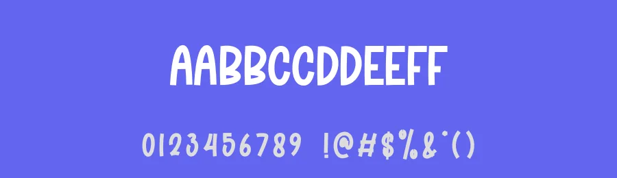 Blue Light Playful Font by creativeletter — Display Font — thumbnail 3