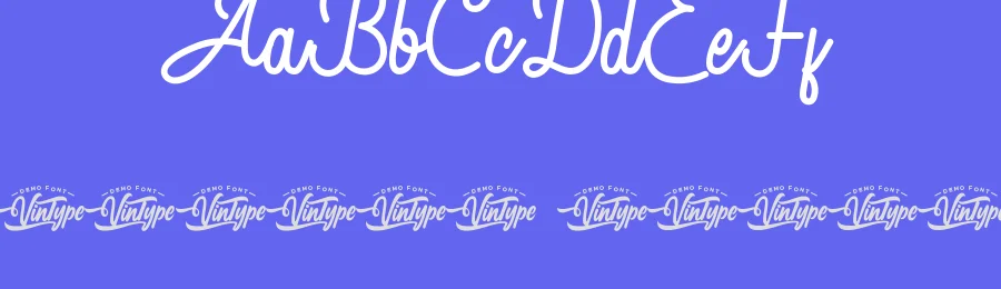 Blue Mustang Font by VinType — Script Handwritten Font — thumbnail 3