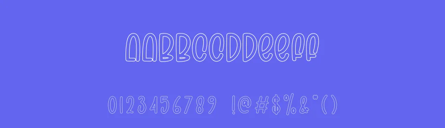 Blue Seamless – Modern Style Font by creativeletter — Display Font — thumbnail 3