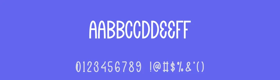 Blue Sticky Playful Font by andikastudio — Display Font — thumbnail 3