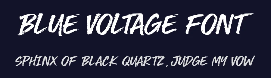 Blue Voltage Font by Rantautype Studio — Script Handwritten Font — thumbnail 2