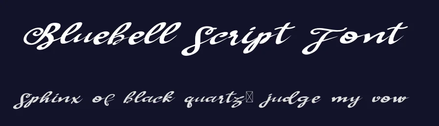 Bluebell Script Font by andikastudio — Script Handwritten Font — thumbnail 2