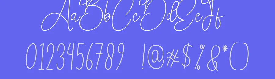 Bluebell Script Font by creativeletter — Script Handwritten Font — thumbnail 3