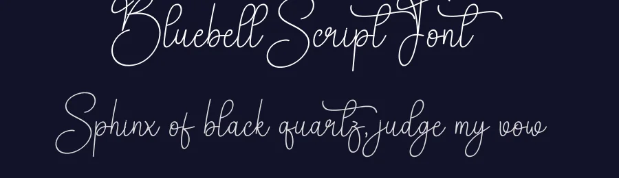 Bluebell Script Font by creativeletter — Script Handwritten Font — thumbnail 2