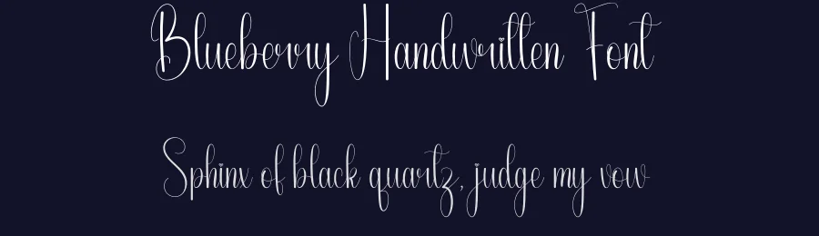 Blueberry Handwritten Font by andikastudio — Script Handwritten Font — thumbnail 2