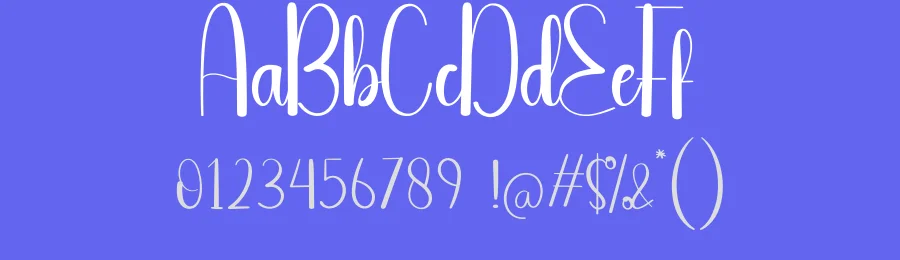Bluebird Script Font by andikastudio — Script Handwritten Font — thumbnail 3
