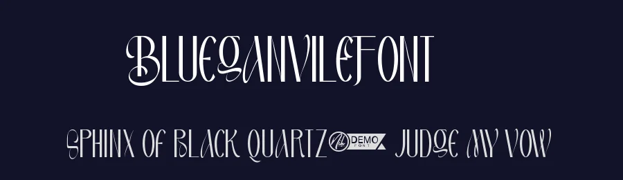 Blueganvile Font by nihstudio — Display Font — thumbnail 2