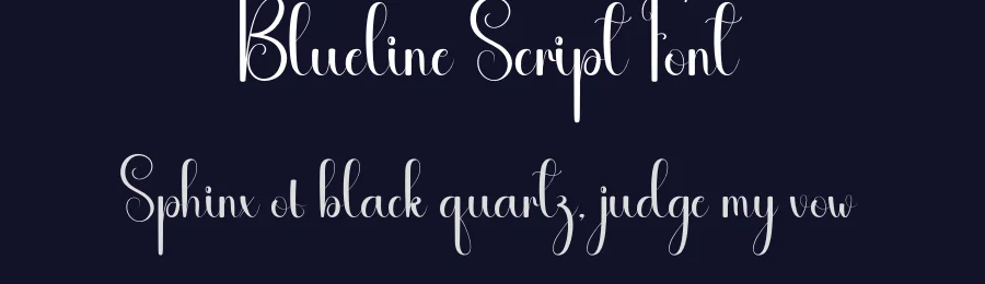 Blueline Script Font by andikastudio — Script Handwritten Font — thumbnail 2