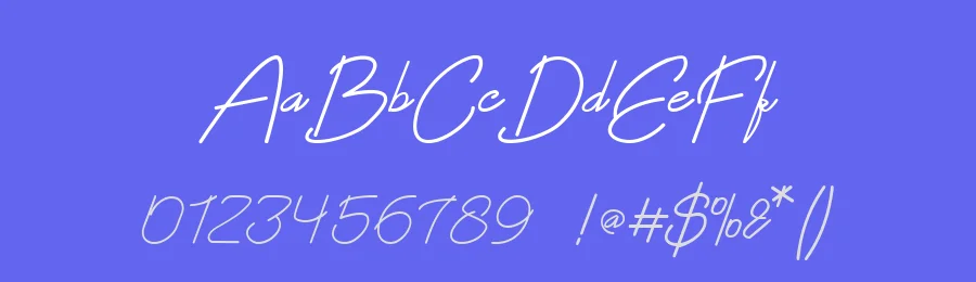 Bluemono Handwritten Font by ArtiXLabs — Script Handwritten Font — thumbnail 3